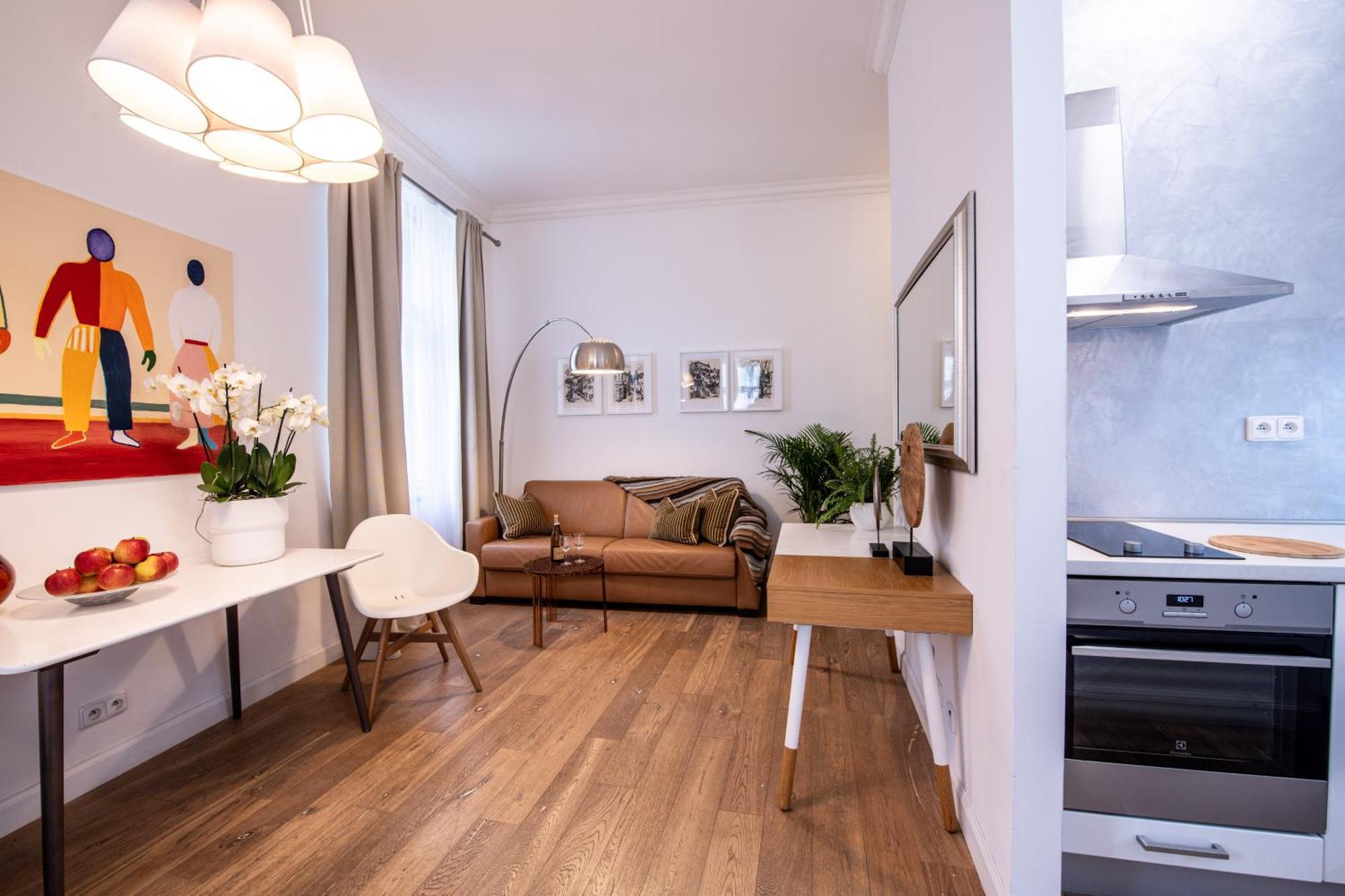 Modern Downtown Apt - Renovated, On Ideal Location Prague Luaran gambar