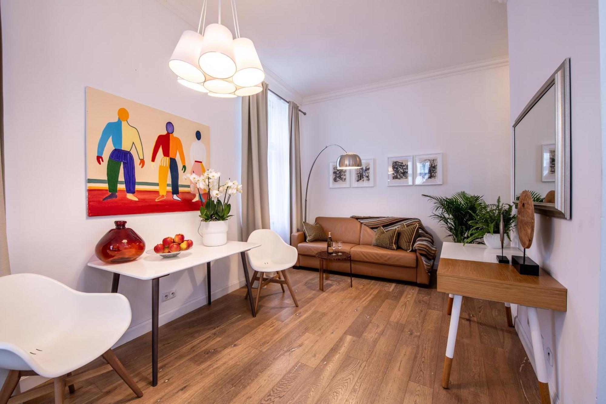 Modern Downtown Apt - Renovated, On Ideal Location Prague Luaran gambar