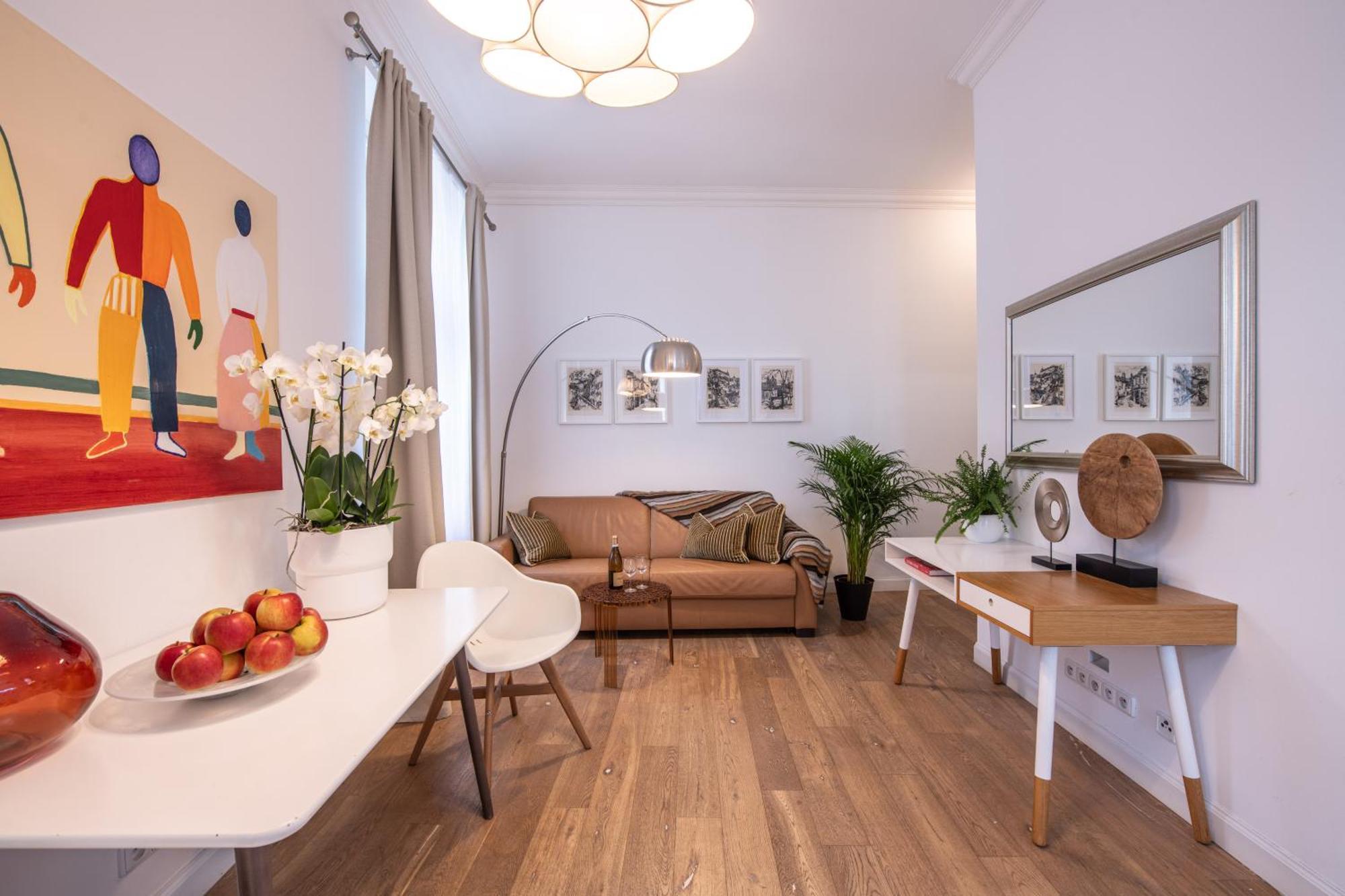 Modern Downtown Apt - Renovated, On Ideal Location Prague Luaran gambar